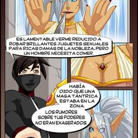 Manhwa - Tántrica (Ninja con Tentáculos se Folla a una Elfa) - 10