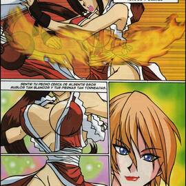 Historietas - The Queen of Fighters 2001 (Parodias 3X) - 10