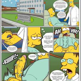 Cartoon - The Simpsons are The Sexenteins - 11