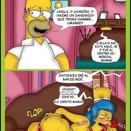 Ecchi - Toon Babes (Marge y Bart Simpson Sexo Anal) - 2