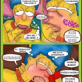 Doujinshi - Toon Babes (Marge y Bart Simpson Sexo Anal) - 3