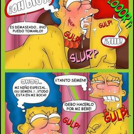 Manga - Toon Babes (Marge y Bart Simpson Sexo Anal) - 4