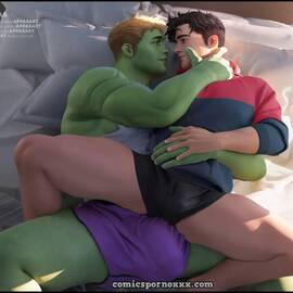 Ver - Wiccan and Hulkling (El Increíble Hulk Teniendo Sexo Gay) - 1