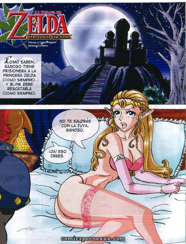 Comics Porno de Zelda (The Wild Fucker) - Página 1