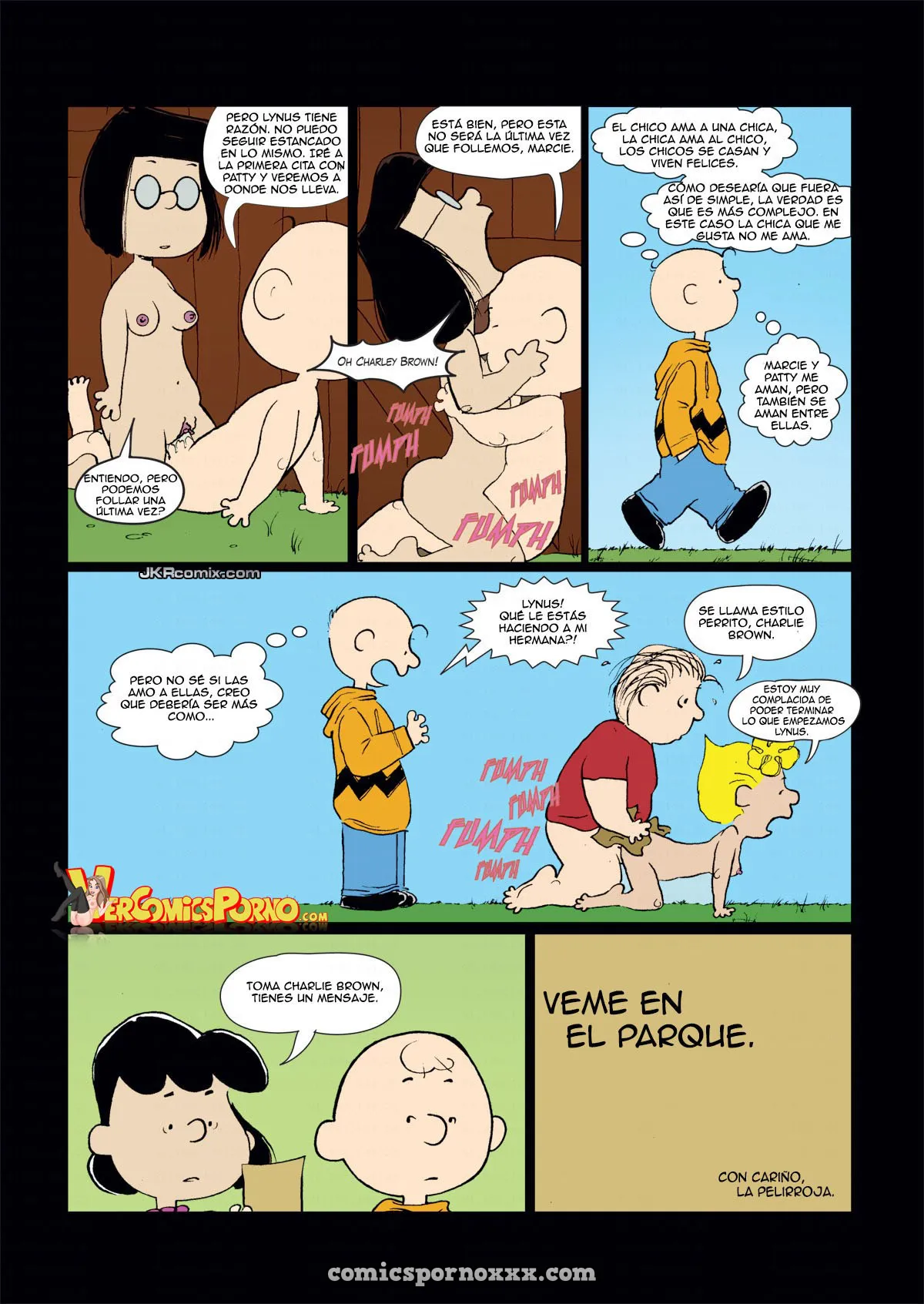 The Walnuts #1 (Snoopy Porno) - Página 6