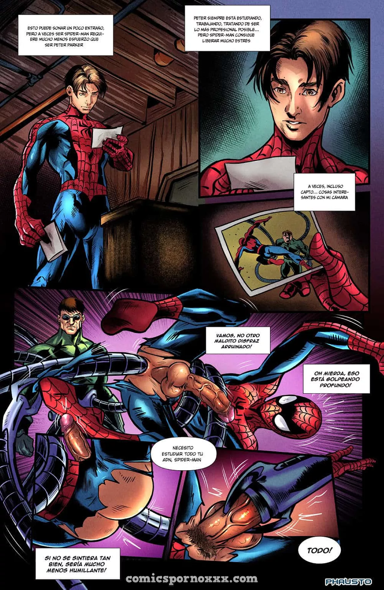 Phausto – Spider Tales [Spiderman Gay] - Página 2