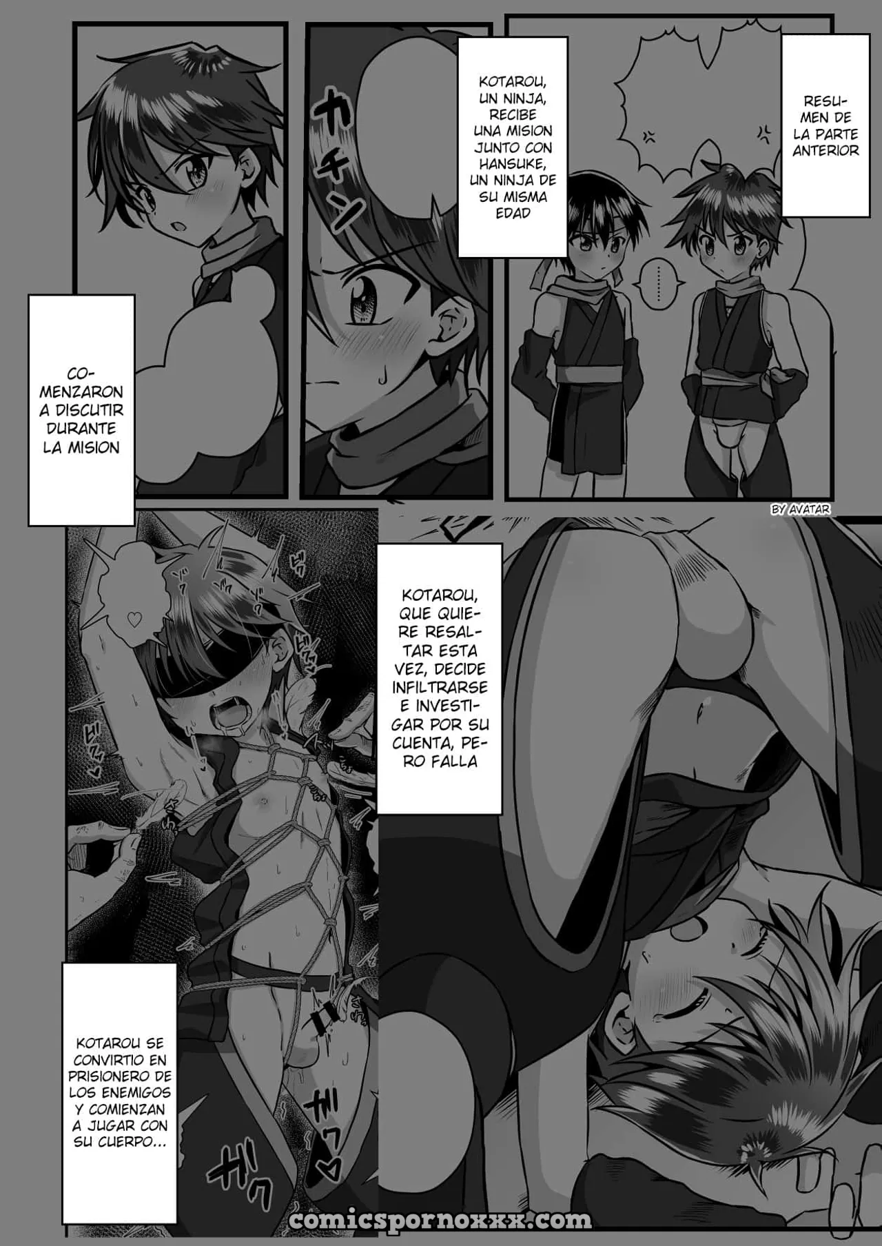 Ninja Shounen Choukyou Nikki -Hansuke Hen- - Página 3