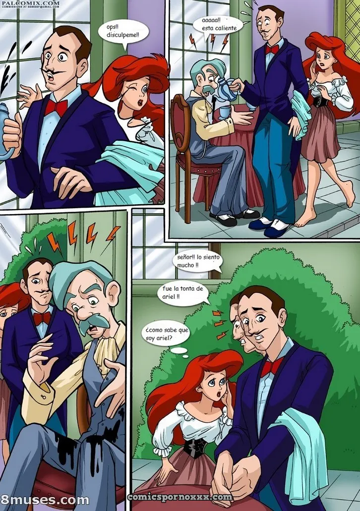 El Descubrimiento de Ariel #2 (Porno Sirenita) - Página 12