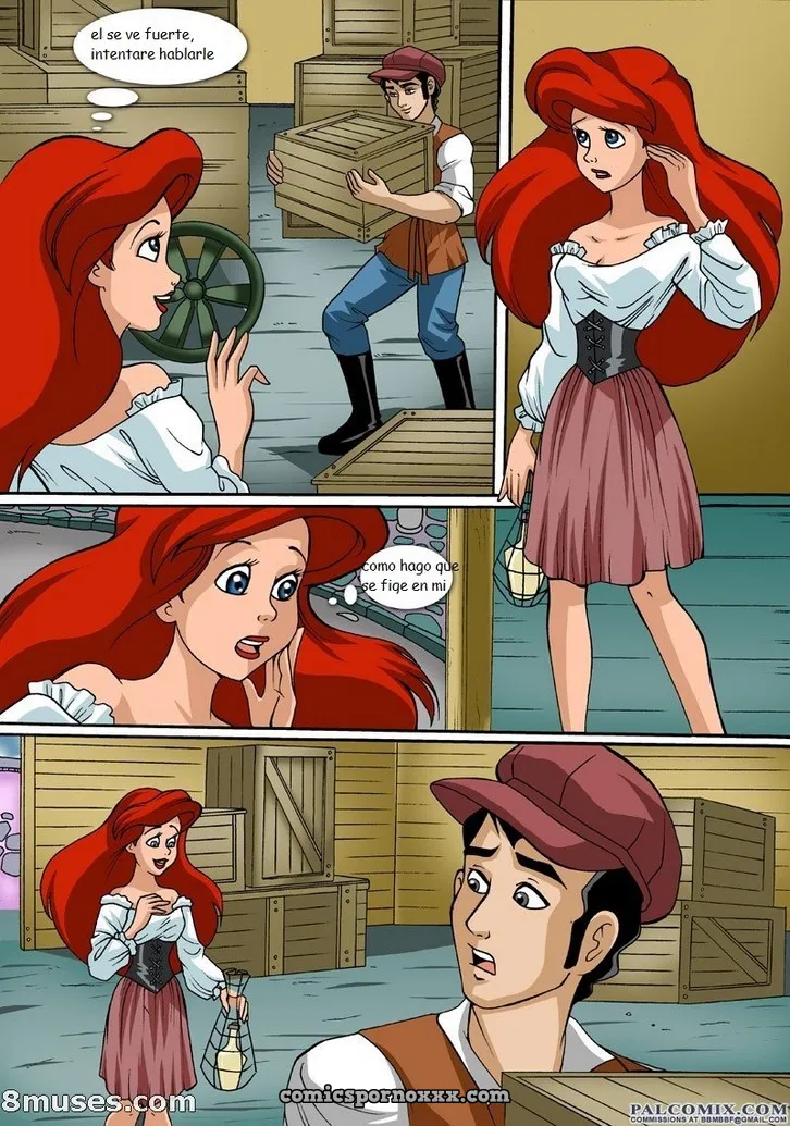 El Descubrimiento de Ariel #2 (Porno Sirenita) - Página 3