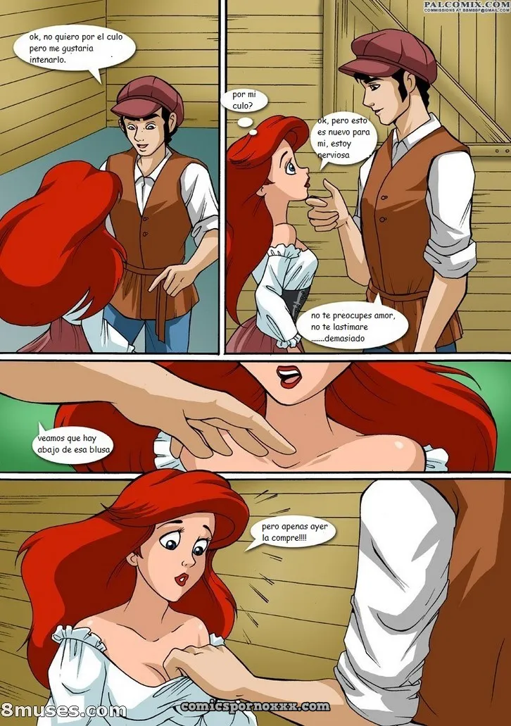 El Descubrimiento de Ariel #2 (Porno Sirenita) - Página 5