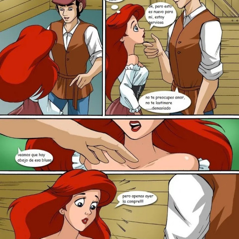 El Descubrimiento de Ariel #2 (Porno Sirenita) - Página 5