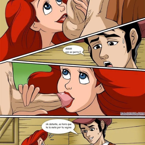 El Descubrimiento de Ariel #2 (Porno Sirenita) - Página 8