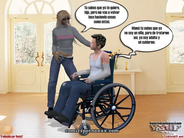 Nadia y su Hijo Jimmy (3D Incesto) - Página 3