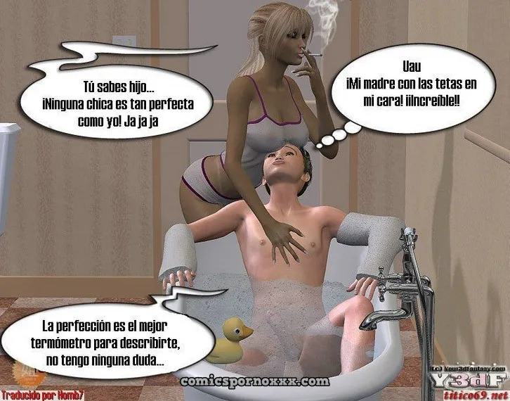 Nadia y su Hijo Jimmy (3D Incesto) - Página 38