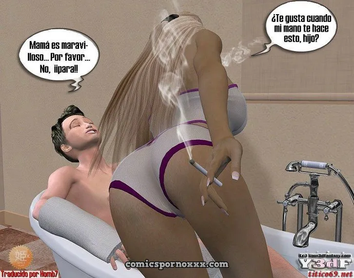Nadia y su Hijo Jimmy (3D Incesto) - Página 44