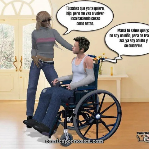 Nadia y su Hijo Jimmy (3D Incesto) - Página 3