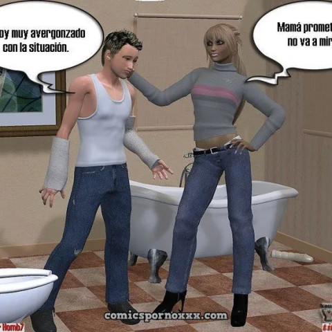 Nadia y su Hijo Jimmy (3D Incesto) - Página 6