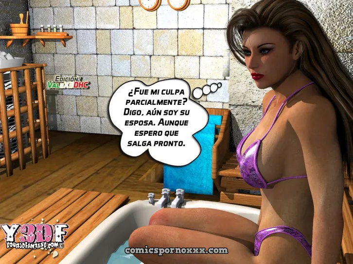 En el Sauna con Mama - Página 2