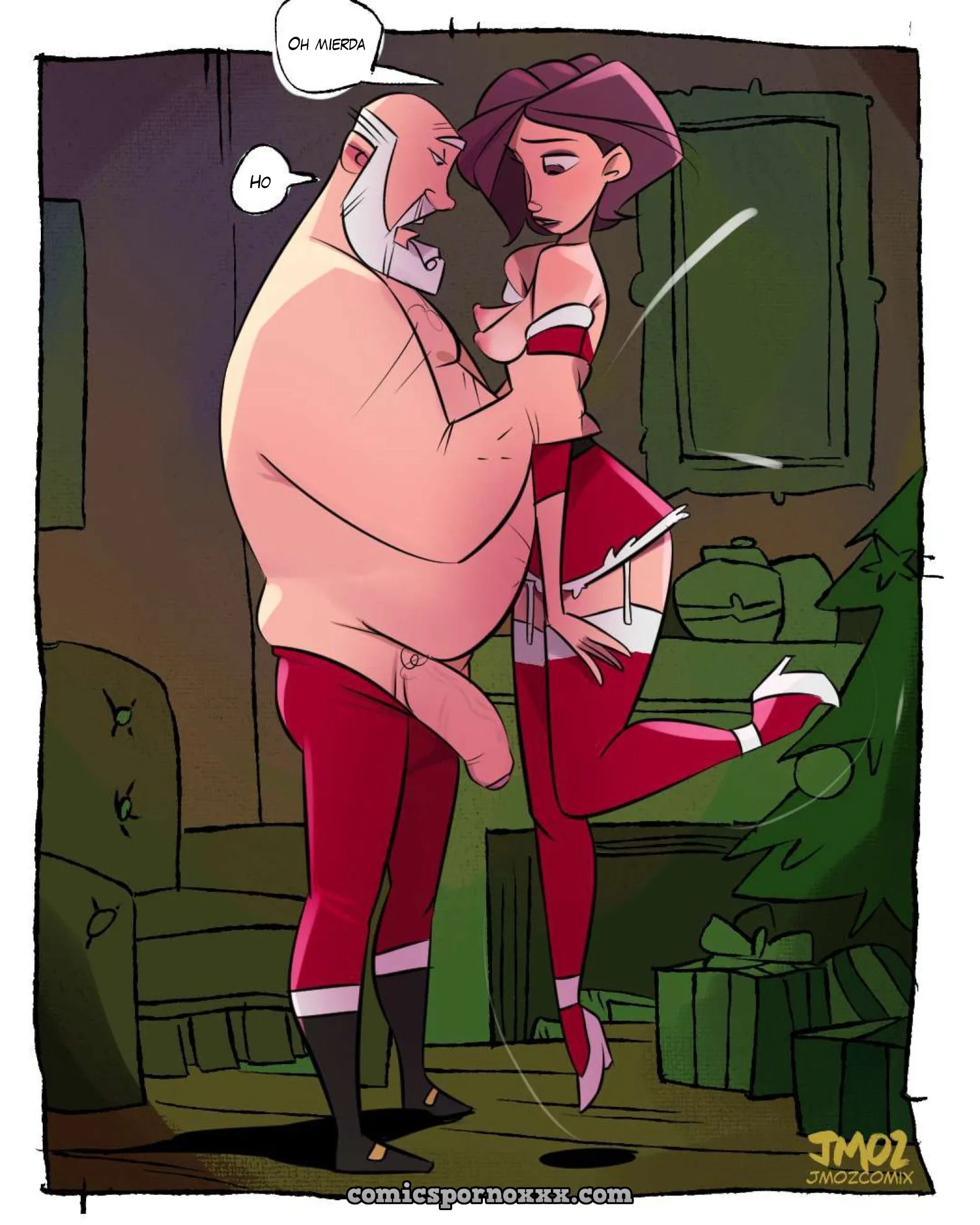 Monica Xmas Short - Página 5