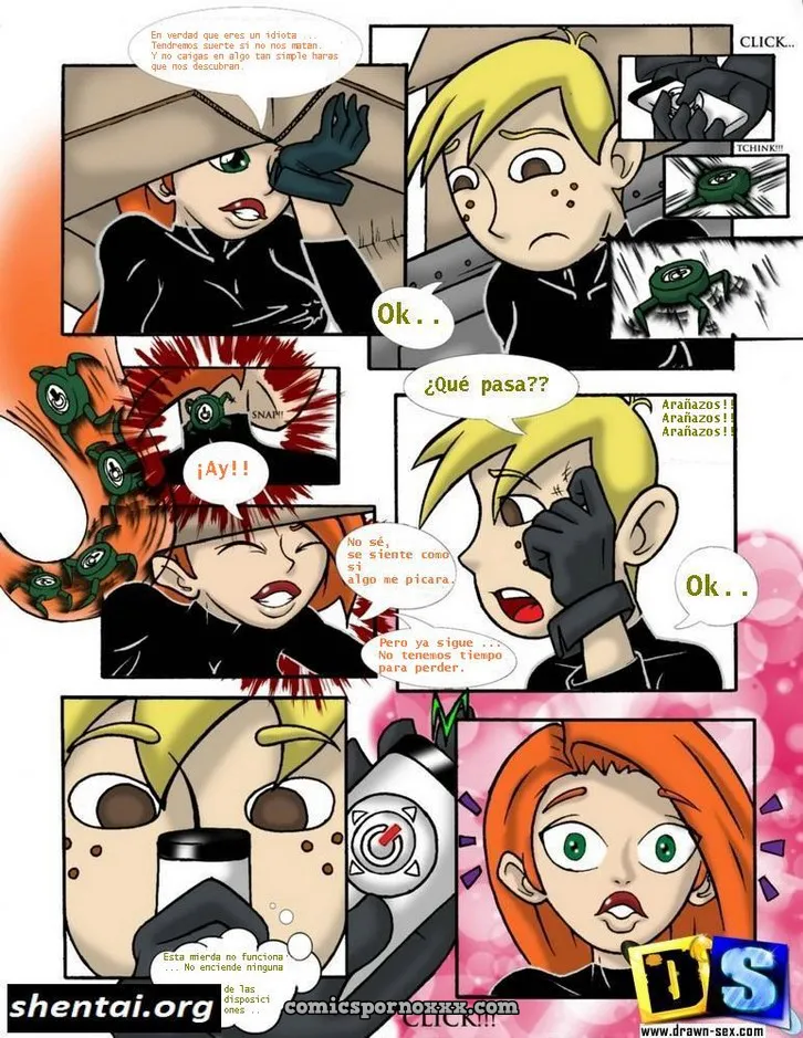Kim Possible #1 (Chica Sangrando por su Concha) - Página 2