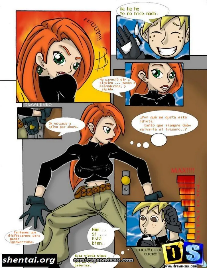 Kim Possible #1 (Chica Sangrando por su Concha) - Página 3