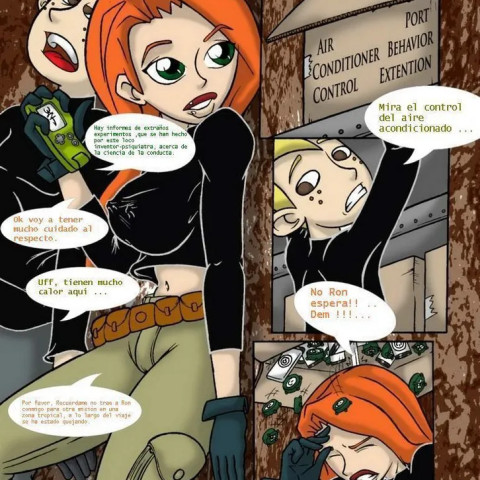 Kim Possible #1 (Chica Sangrando por su Concha) - Página 1