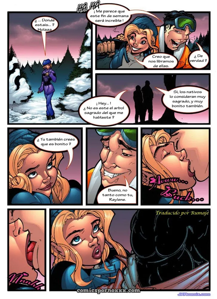 Kinkytales Mount Harass (Sexo en la Nieve) - Página 3