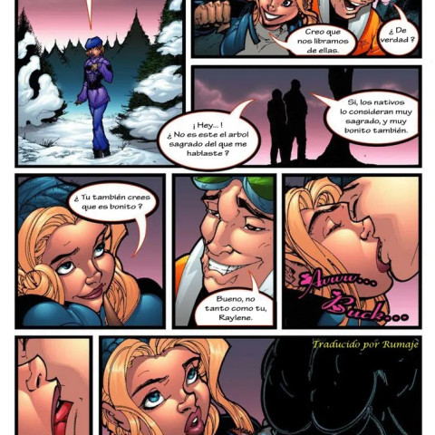 Kinkytales Mount Harass (Sexo en la Nieve) - Página 3