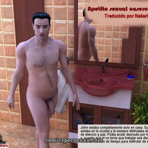 Jenna y su Padre Sexo Incesto en el Baño - Página 1