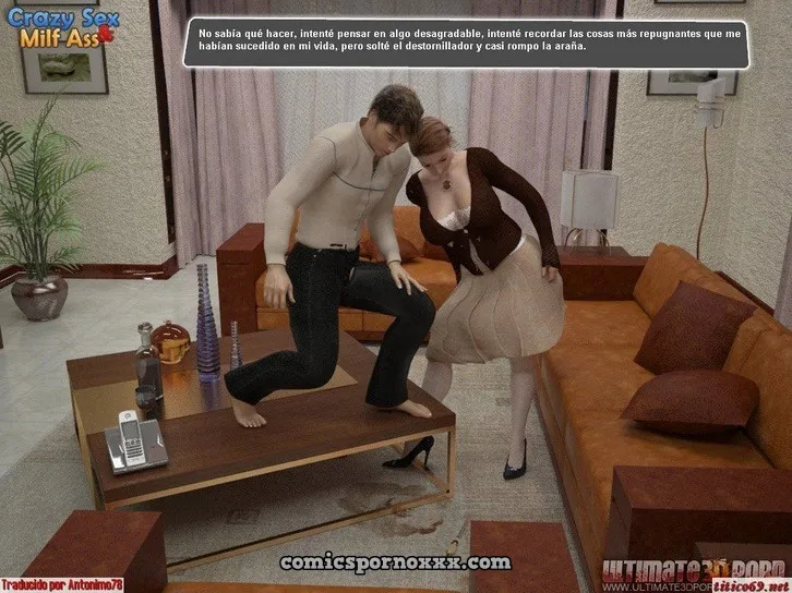 Culo Milf de mi Suegra 3D Porno Anal - Página 11