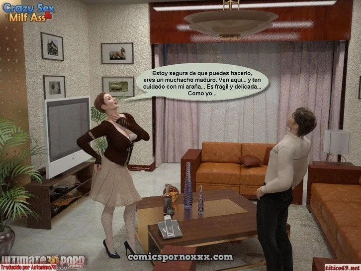 Culo Milf de mi Suegra 3D Porno Anal - Página 6