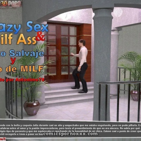 Culo Milf de mi Suegra 3D Porno Anal - Página 1