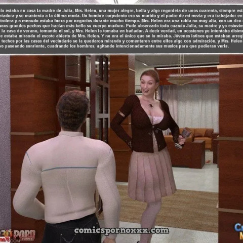 Culo Milf de mi Suegra 3D Porno Anal - Página 2