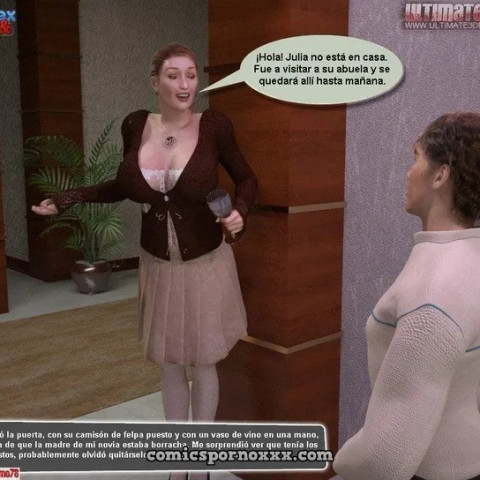 Culo Milf de mi Suegra 3D Porno Anal - Página 3
