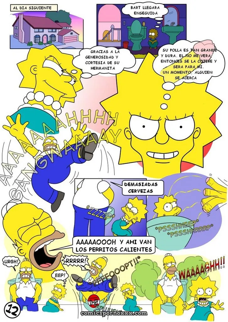 La Perdición de Lisa Simpson (Lisa´s Lust) - Página 12
