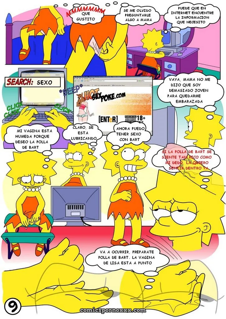La Perdición de Lisa Simpson (Lisa´s Lust) - Página 9