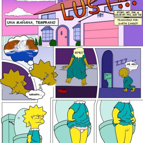 La Perdición de Lisa Simpson (Lisa´s Lust) - Página 1