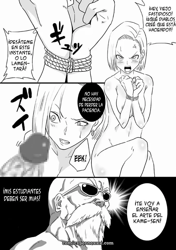 El Kame Ha Erotico del Maestro Roshi - Página 22