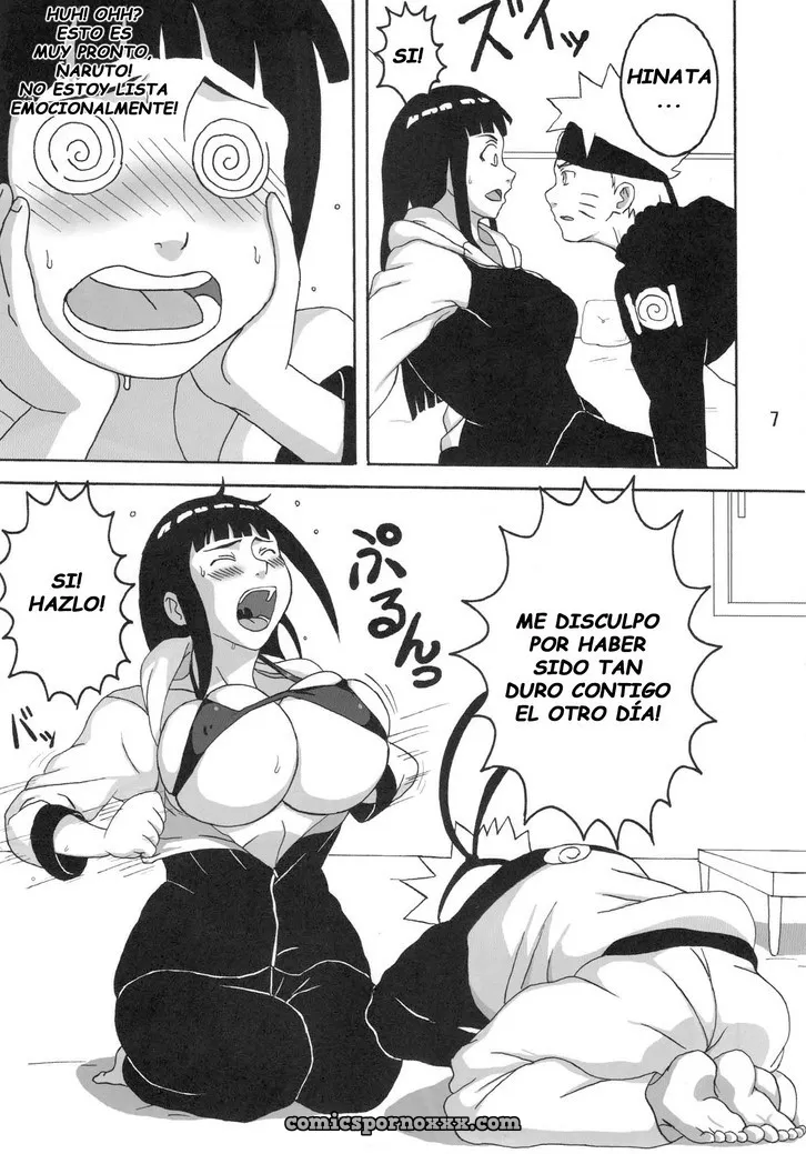 Hinata Fight #2 (Lencería Erótica para Naruto) - Página 7