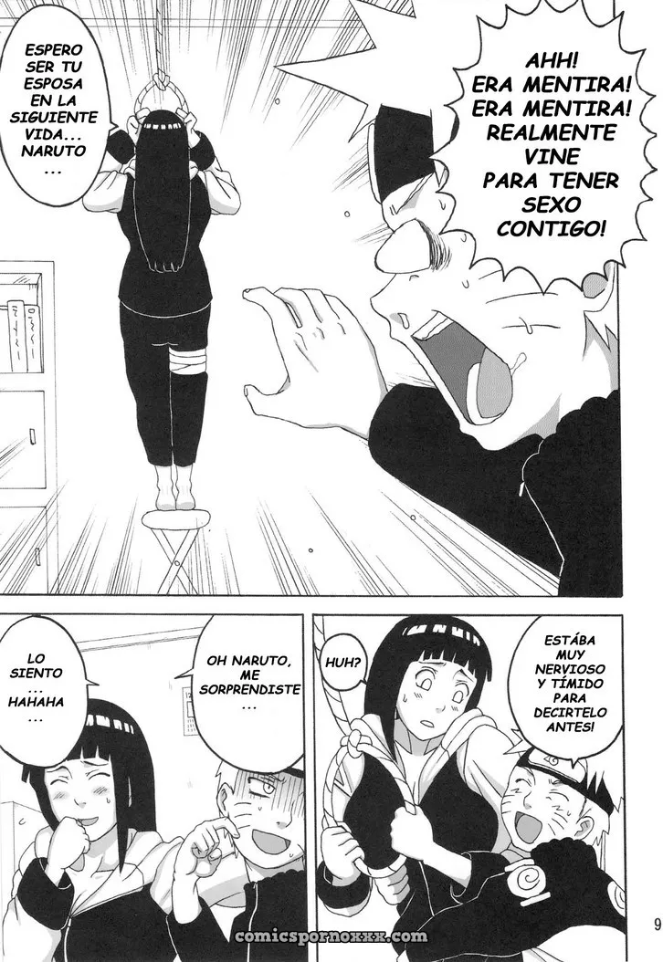 Hinata Fight #2 (Lencería Erótica para Naruto) - Página 9