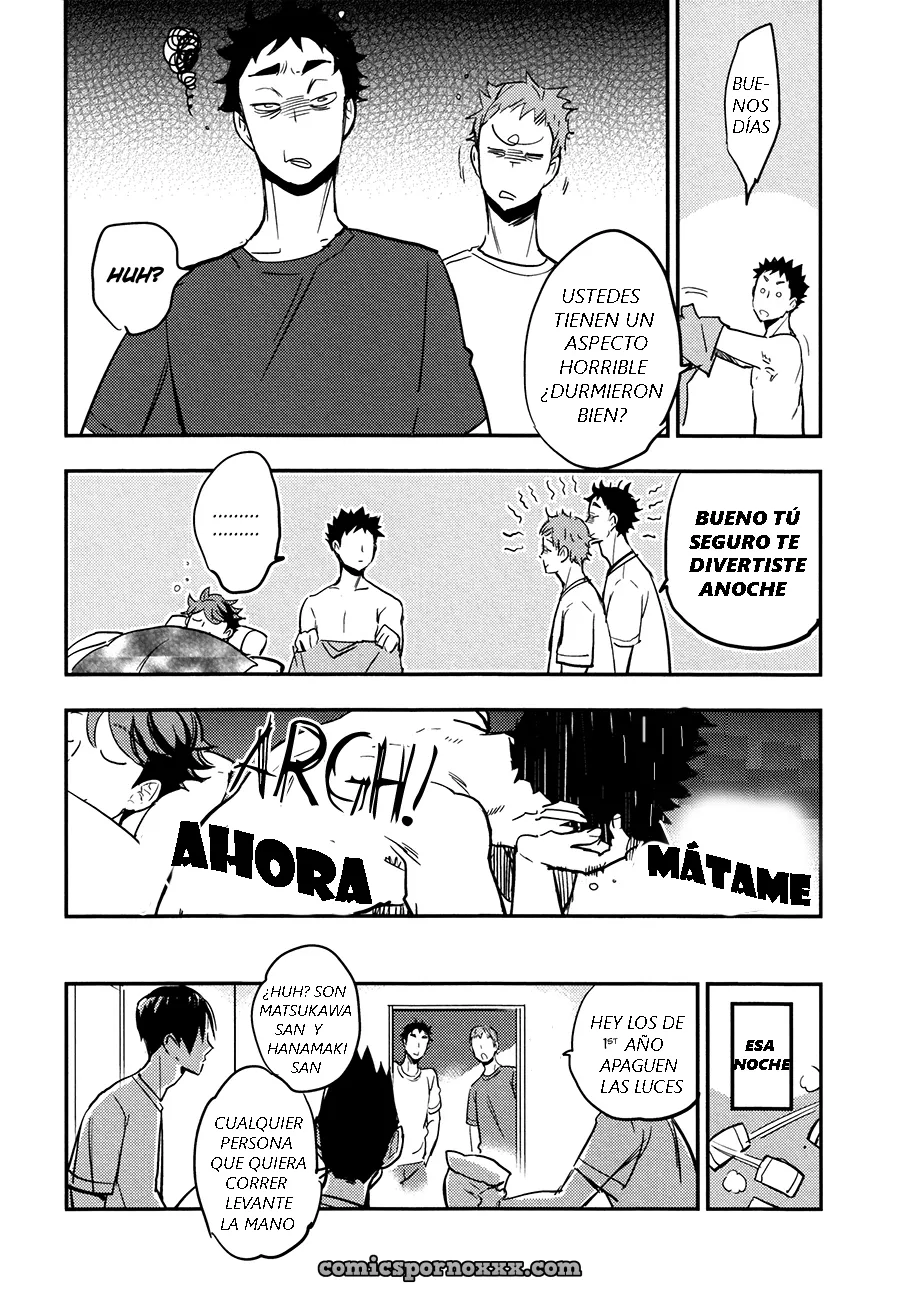 Nemurenaiyoru ni wa – Haikyuu! - Página 21
