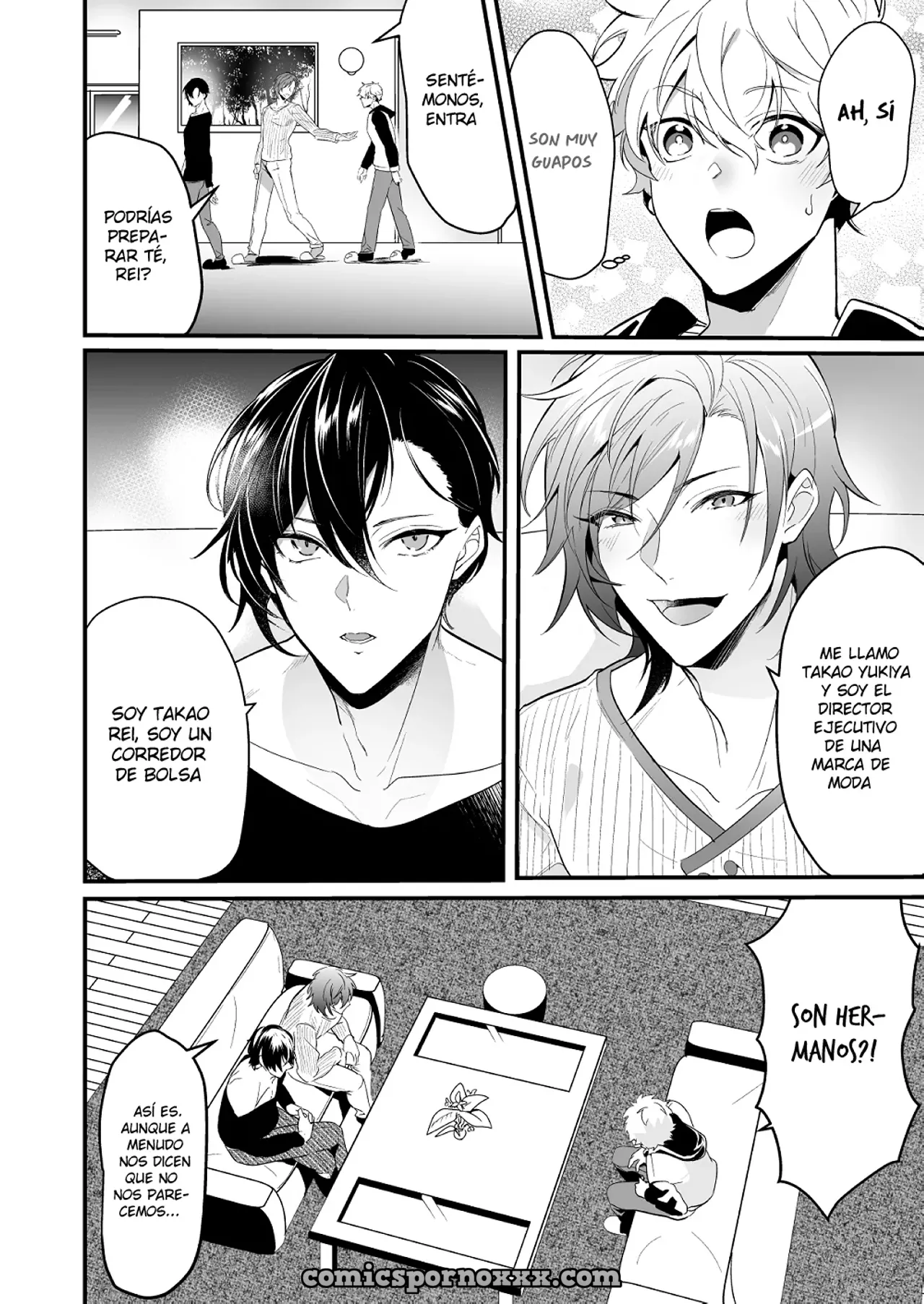 Ecchi na Onii-san Futari ni Shiboritoraresou desu - Página 5