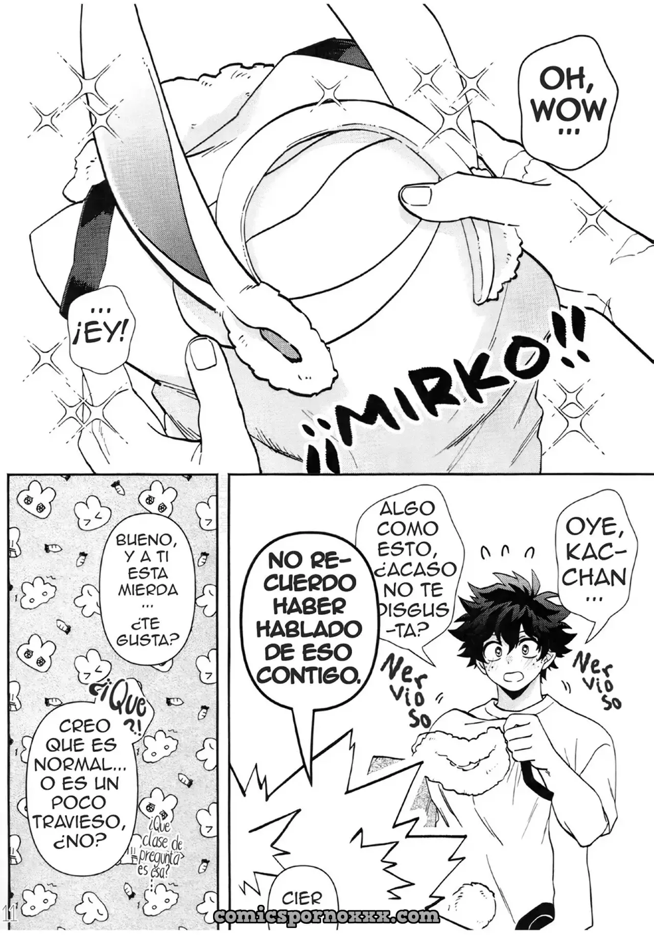 Como Entrenar a mi Conejito (Boku no Hero Academia) - Página 11