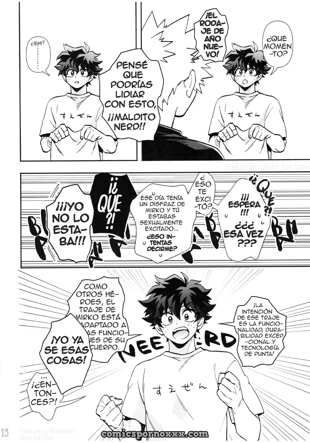 Como Entrenar a mi Conejito (Boku no Hero Academia) - Página 13