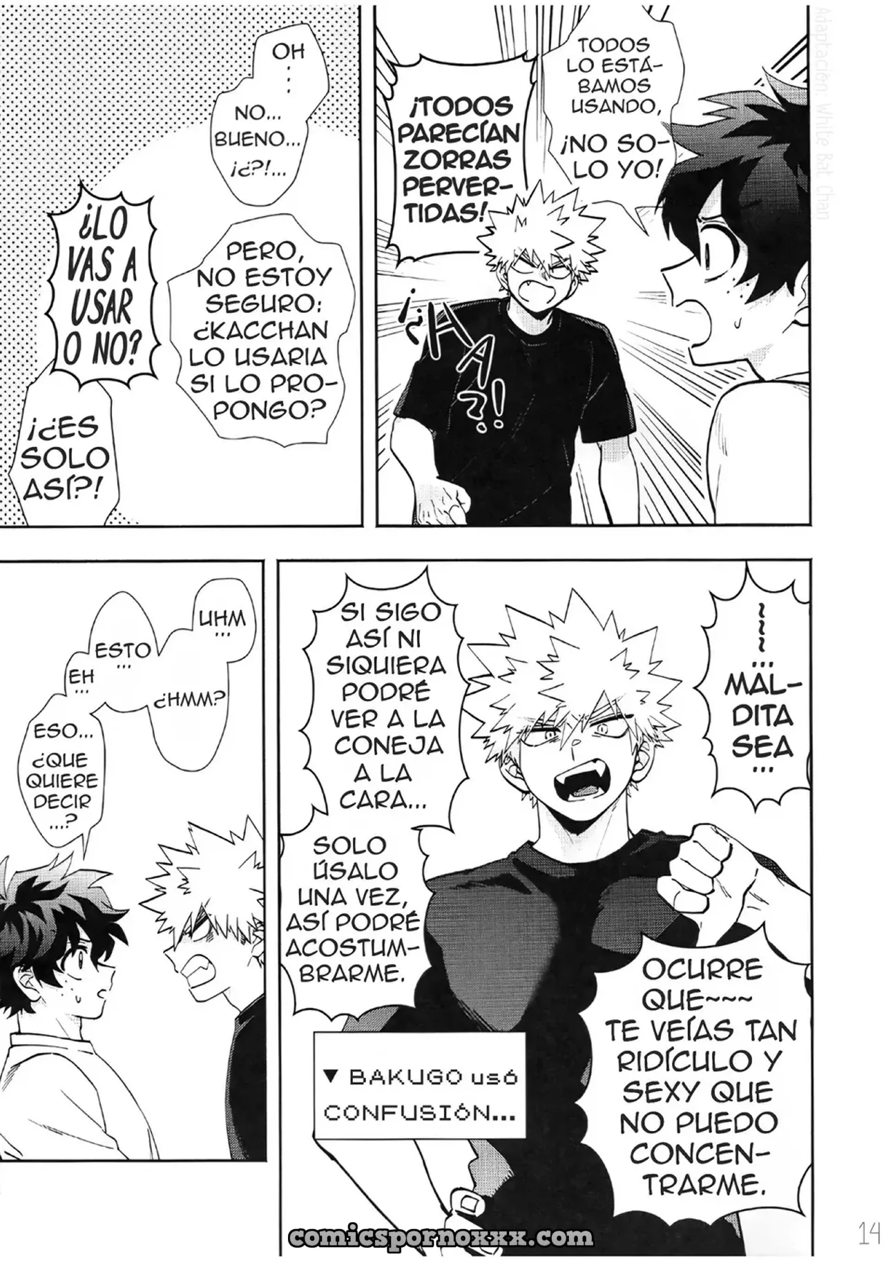 Como Entrenar a mi Conejito (Boku no Hero Academia) - Página 14