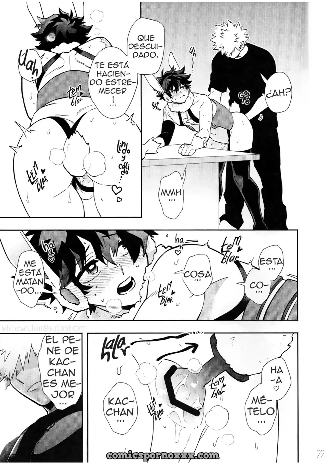 Como Entrenar a mi Conejito (Boku no Hero Academia) - Página 22