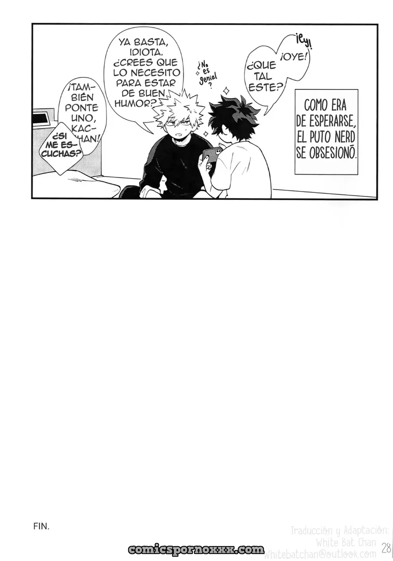 Como Entrenar a mi Conejito (Boku no Hero Academia) - Página 28