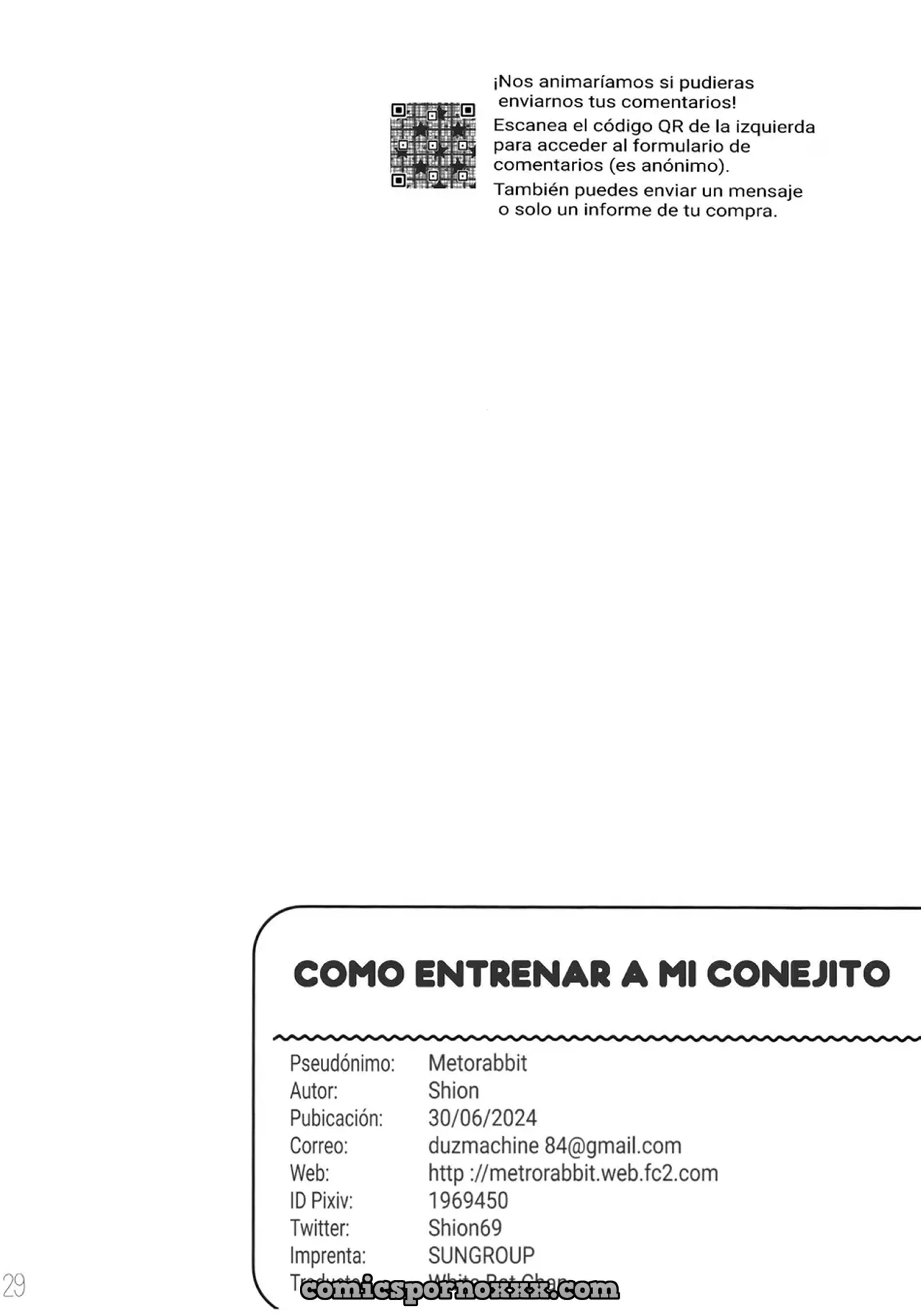 Como Entrenar a mi Conejito (Boku no Hero Academia) - Página 29