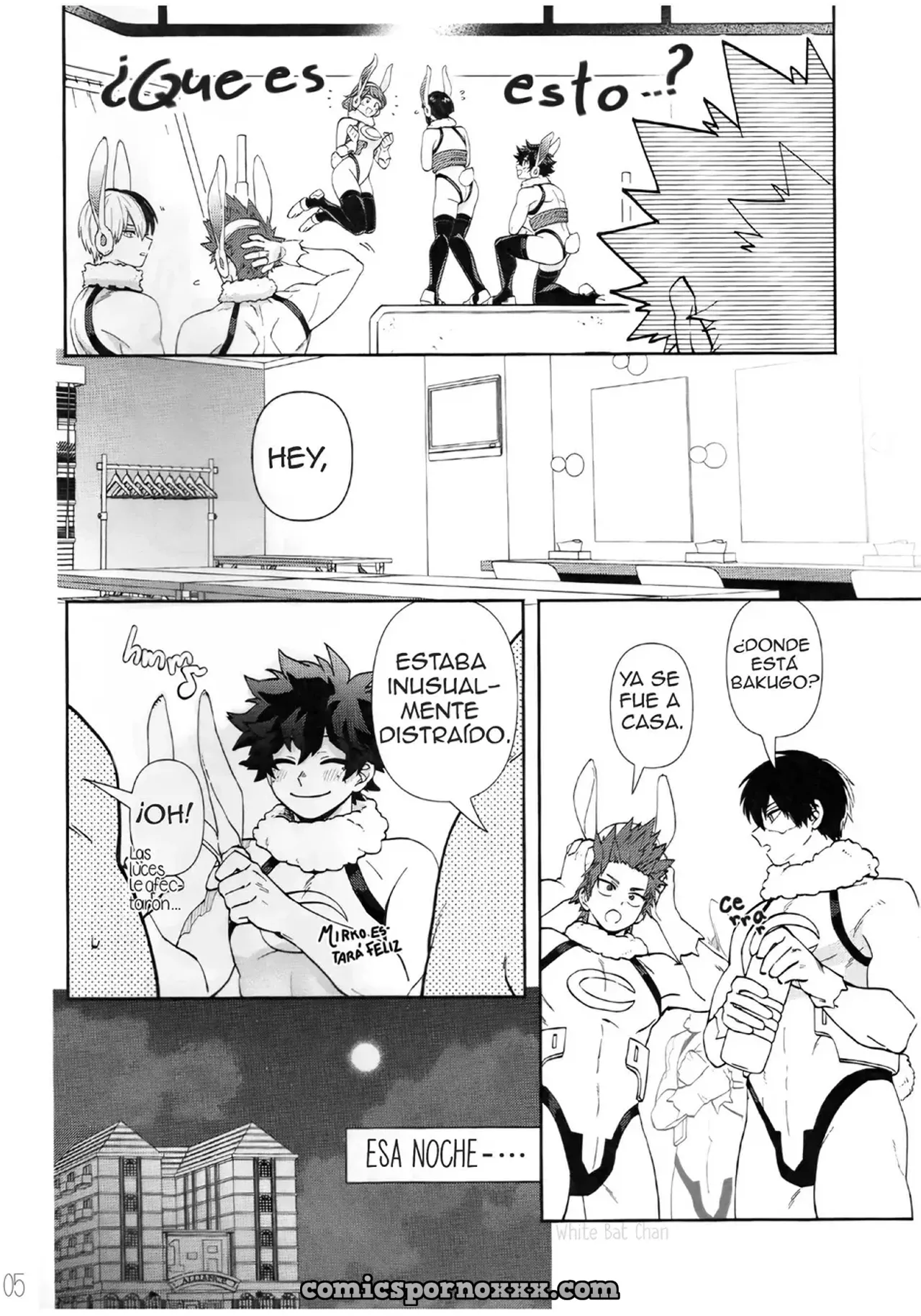 Como Entrenar a mi Conejito (Boku no Hero Academia) - Página 5