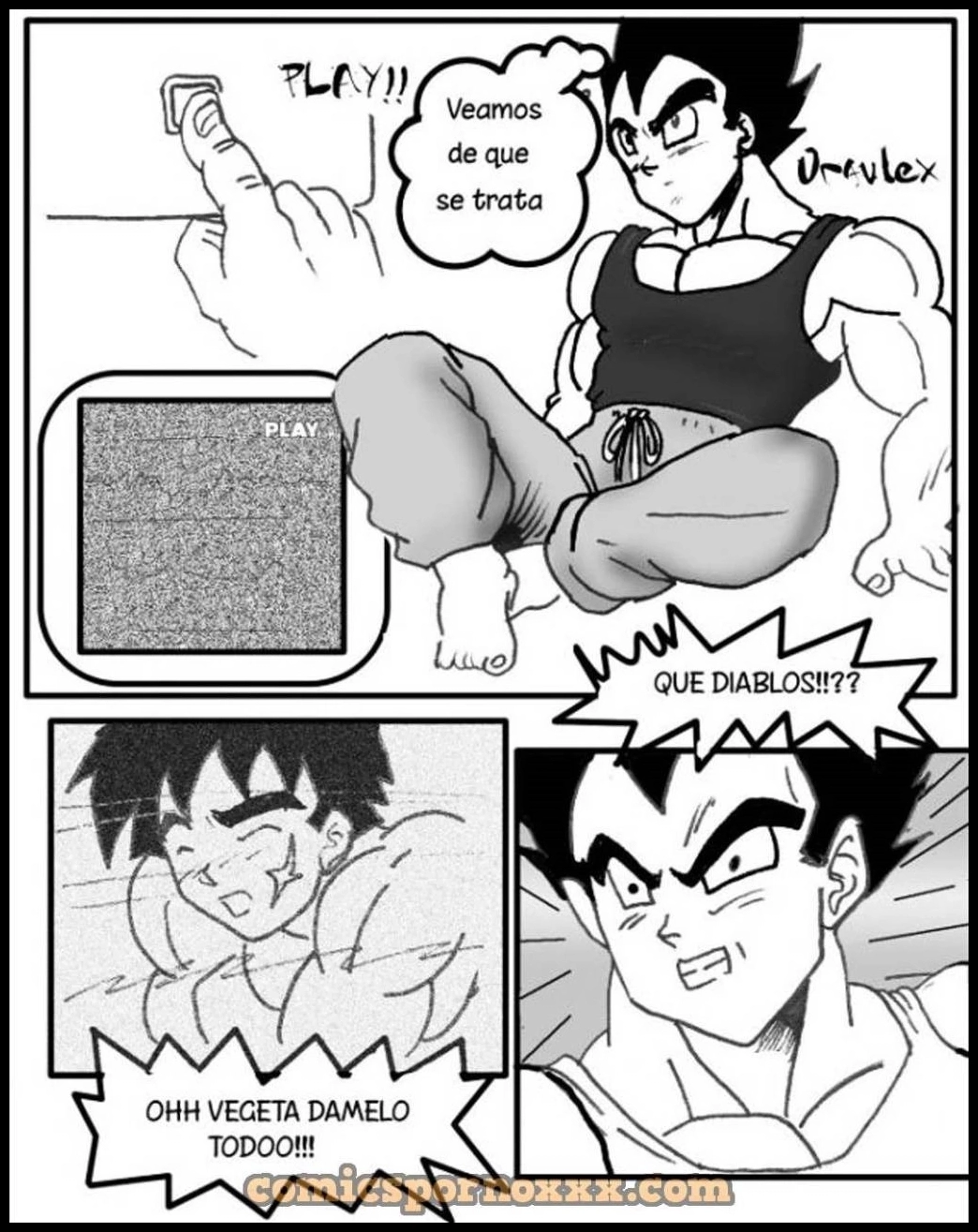 Hentai - Vegeta y Trunks Gay #1 - Imagen 8